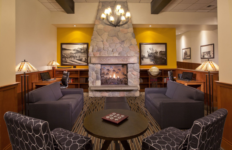 Lobby at The Inn at Gig Harbor.