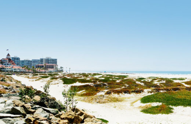 Coronado Beach a Couple Blocks from Property at the Coronado Beach Resort