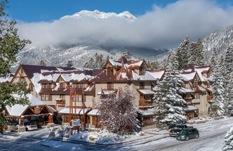 Exterior view of Banff Caribou Lodge & Spa.