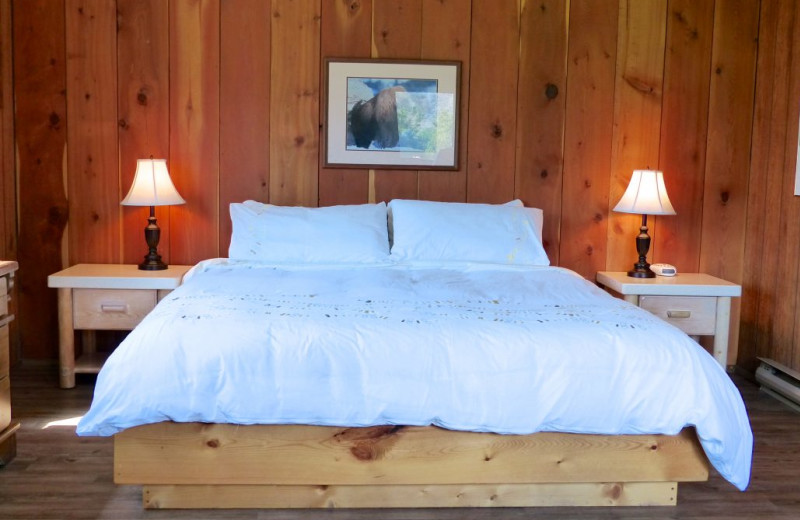 Guest room at Sundance Guest Ranch.