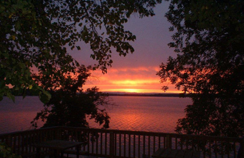 Sunrise at Bonnie Beach Resort.