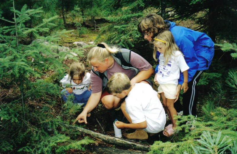 Nature hikes at Lodge of Whispering Pines.