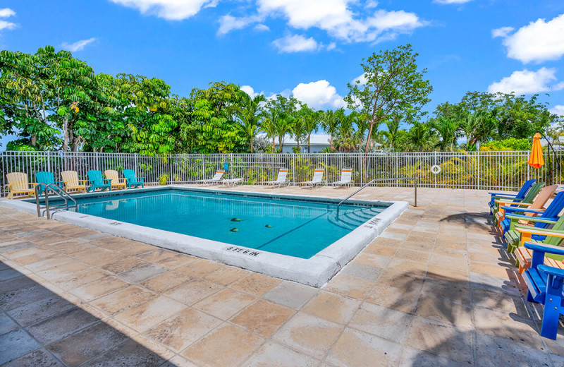 Outdoor pool at Coconut Cay Resort 