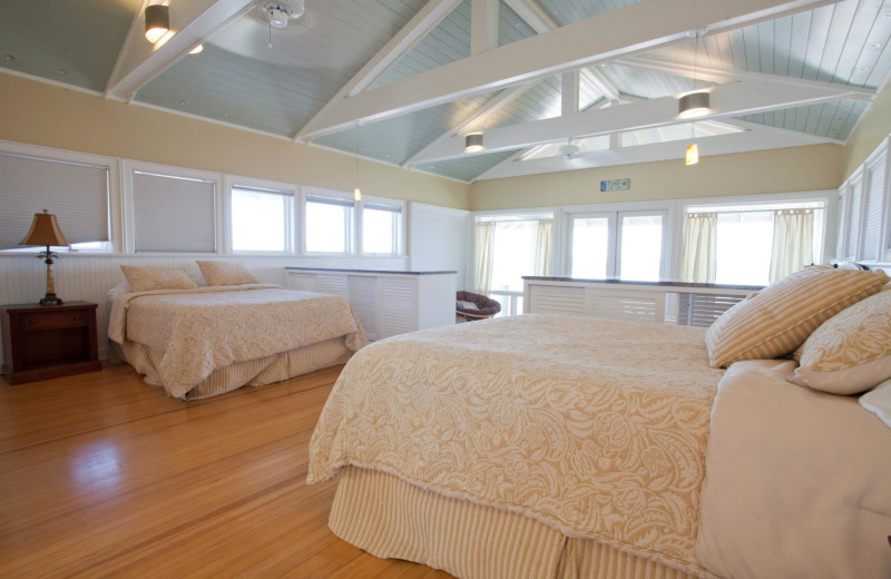 Rental bedroom at Paradise Beach Homes.