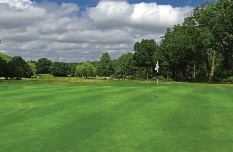 Golf course near Appeldoorn's Sunset Bay Resort.