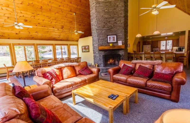 Rental living room at The Killington Group.