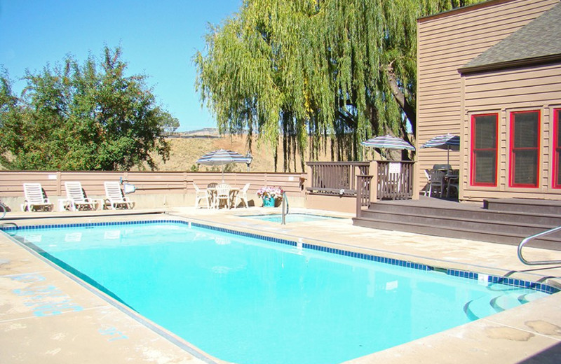 Outdoor pool at Ferringway Condominiums.