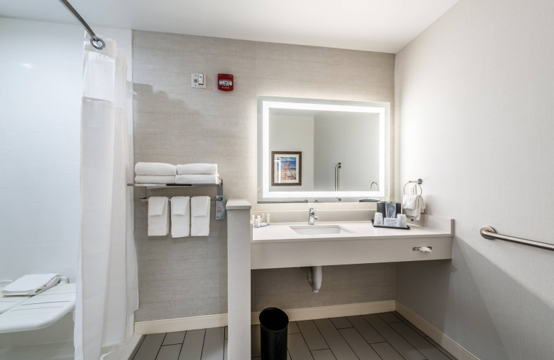 Guest bathroom at Fairfield Inn & Suites - Stevensville.