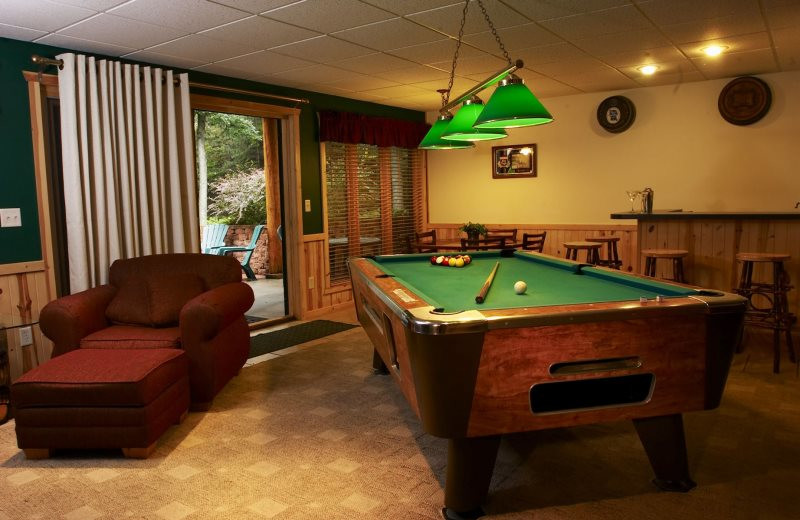 Rental living room at Sand County Service Company - Bluff View.