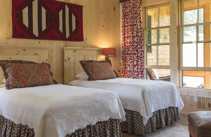 Guest room at 4UR Ranch.