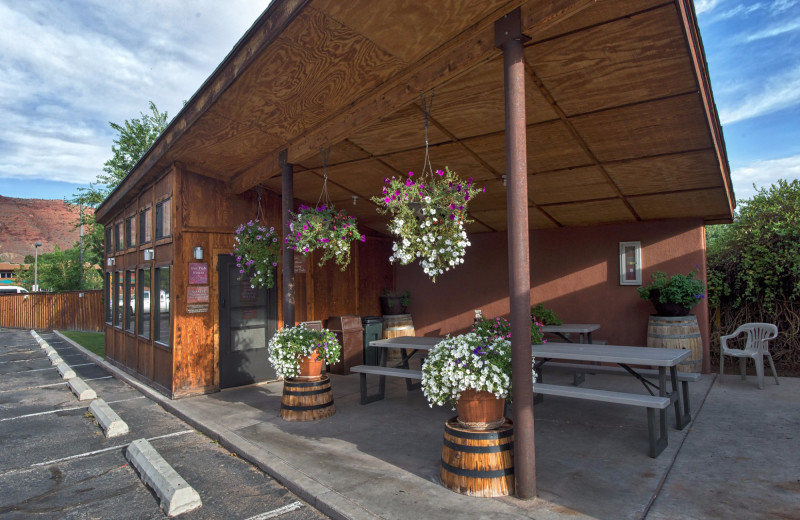 Exterior view of Redstone Inn.