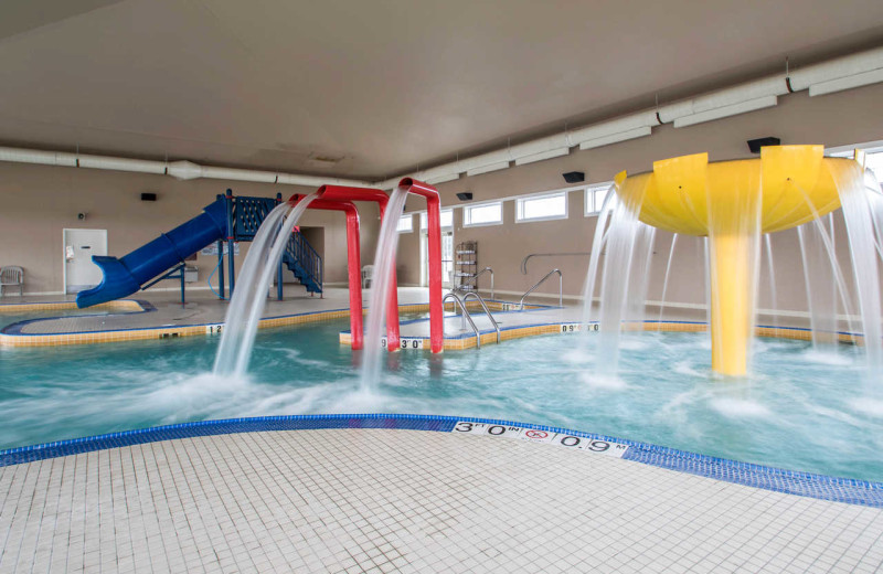 Indoor pool at Sleep Inn and Suites.