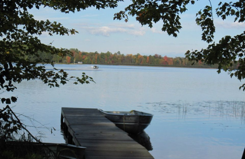 Lake view at Holiday Acres Resort.