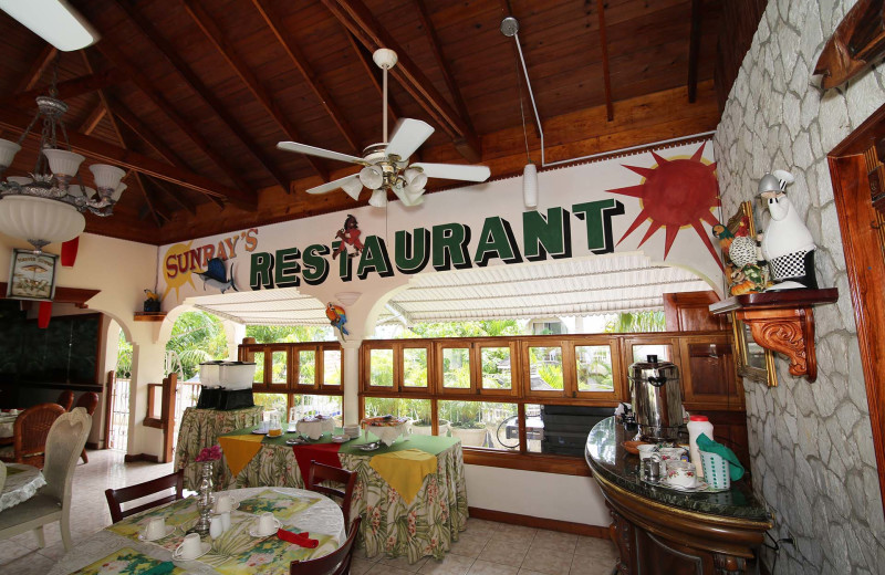 Dining at Rayon Hotel.