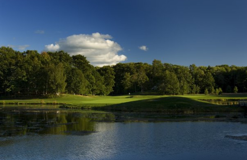 Golf course view at Tullymore Golf Resort.