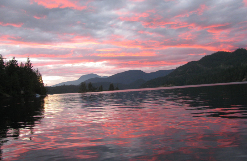 Beautiful Sunset at Ruby Lake
