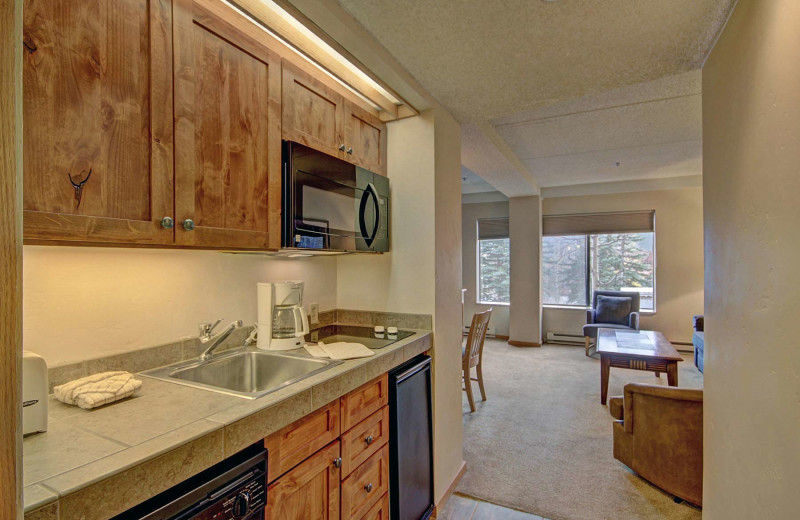 Guest kitchen at Beaver Run Resort & Conference Center.