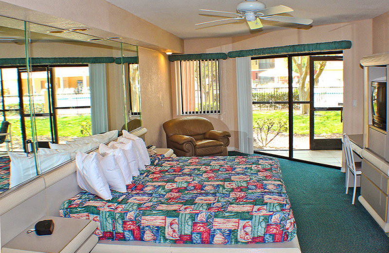 Guest bedroom at Westgate Vacation.