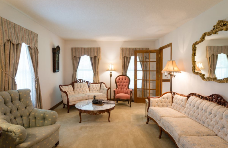 Living room at Otway House Bed 