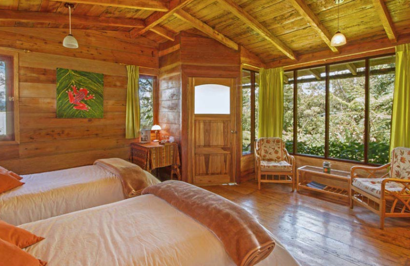 Guest room at Cabañas San Isidro.