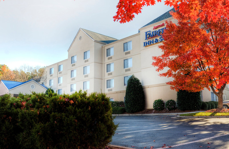 Exterior view of Fairfield Inn 