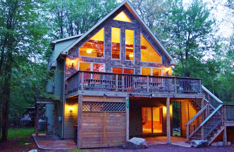 Exterior view of Pocono Mountain Rentals.