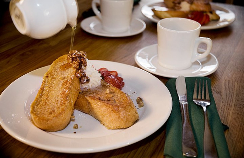 Breakfast at Rocky Mountain Bed and Breakfast.