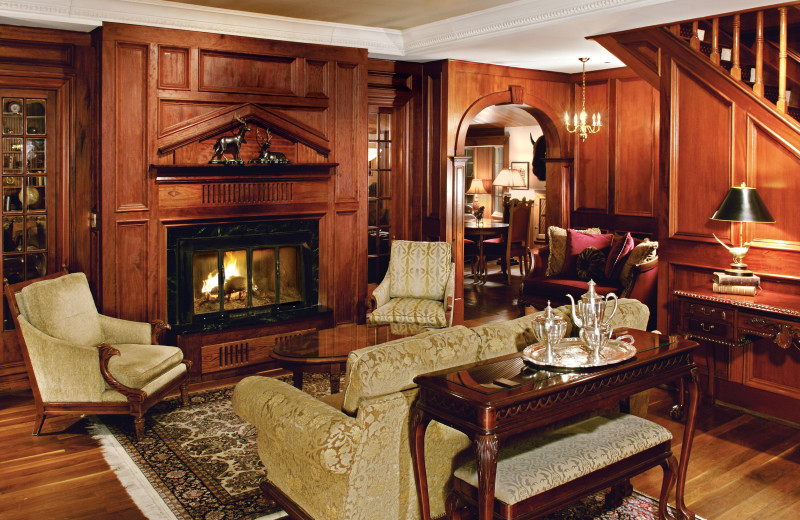 The lobby at Mirror Lake Inn Resort & Spa.