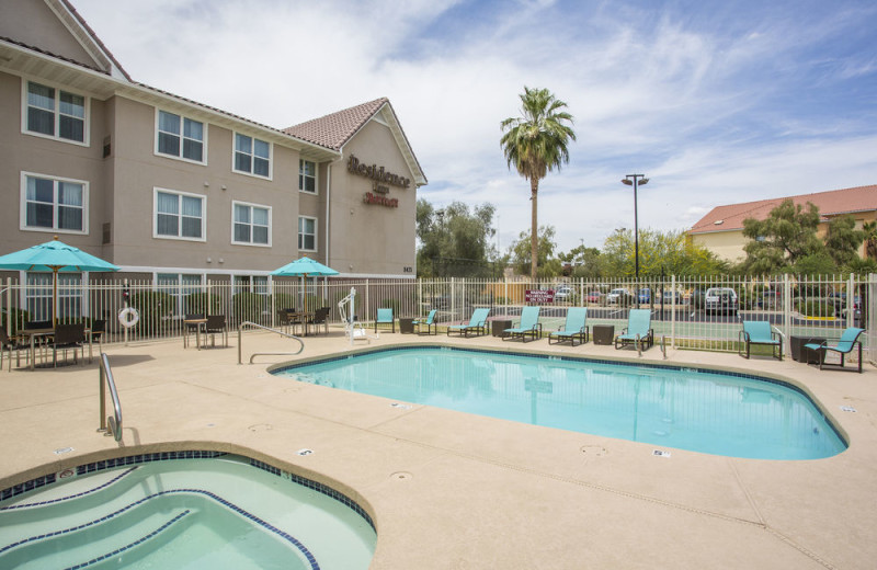 Outdoor pool at Residence Inn Phoenix Glendale/Peoria.