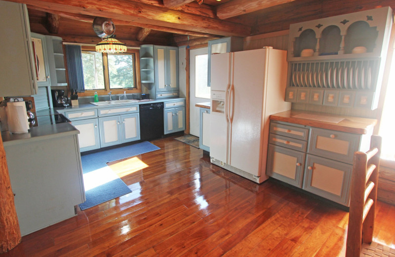 Rental kitchen at Josselyn's Sawmill, Inc.