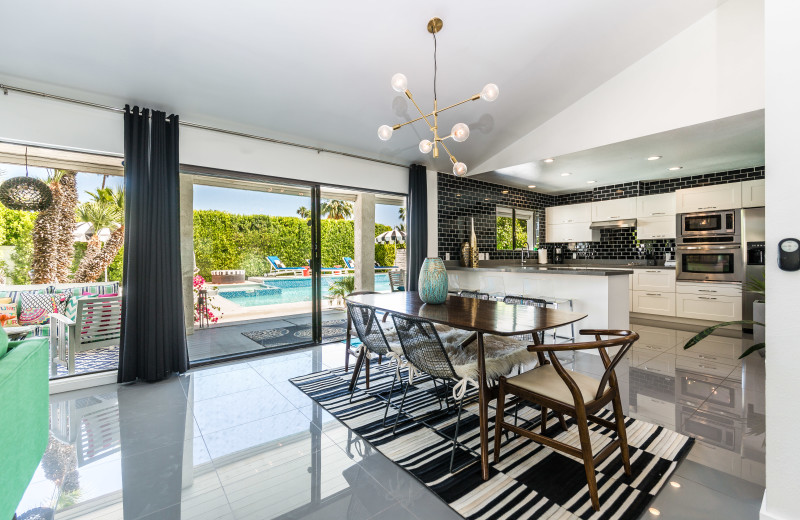 Rental kitchen at Altez Vacations - Palm Springs.