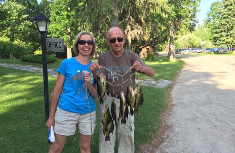 Fishing at Nelson's Resort.