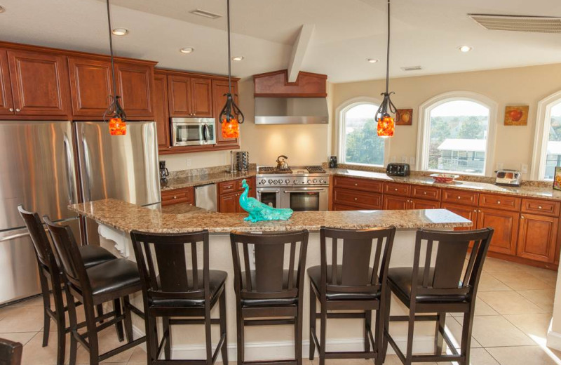 Rental kitchen at Sandbridge Realty.