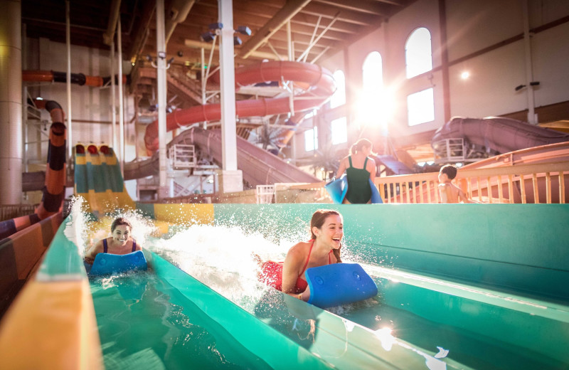 Indoor water park at Chula Vista Resort.