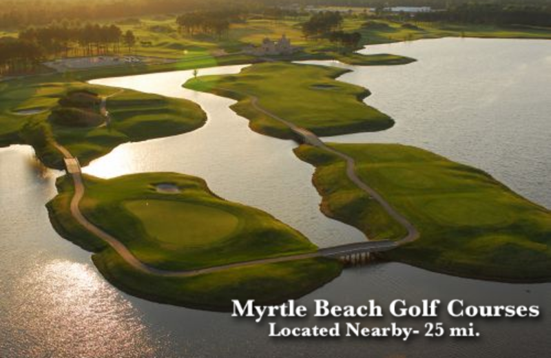 Golf course at The Winds Resort Beach Club.