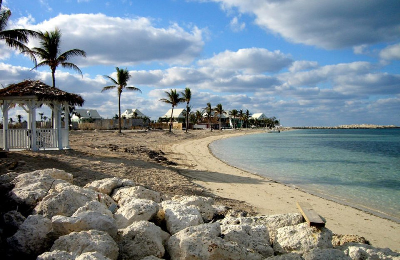 Beach at Old Bahama Bay.