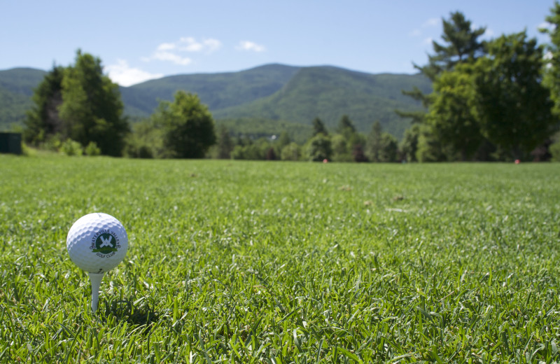 Golf course at Black Bear Lodge.