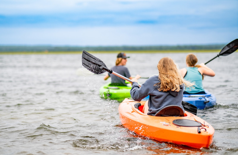 Kayaking at The Wilds Resort