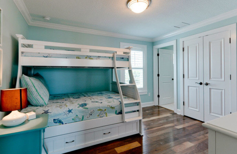 Rental bunk beds at Island Real Estate.