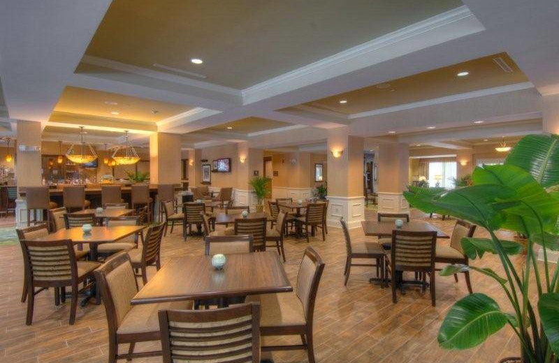 Dining room at Hampton Inn & Suites Jekyll Island.