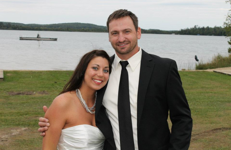 Wedding at Thunder Lake Lodge.