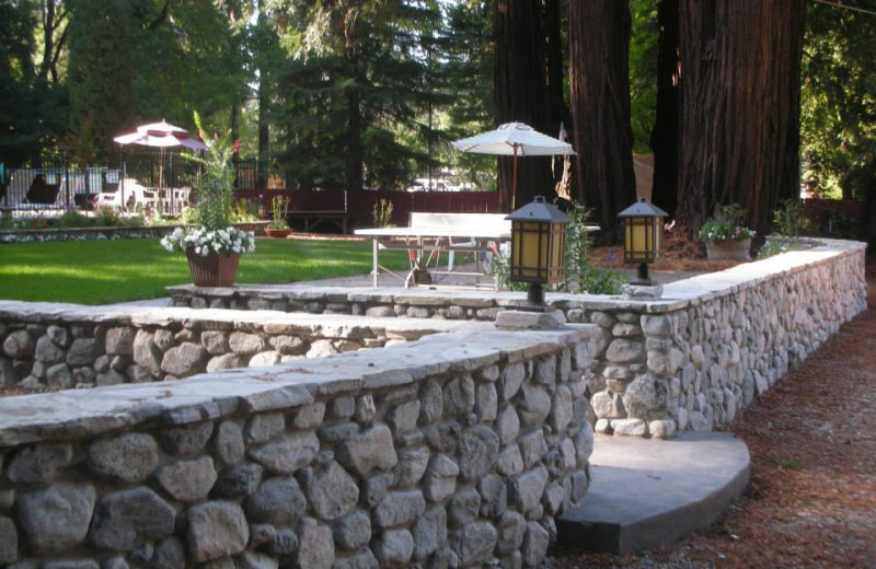Grounds at Redwood Resort.