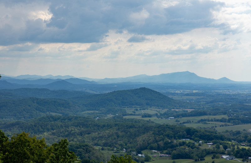 View from American Patriot Getaways - 4 States View.