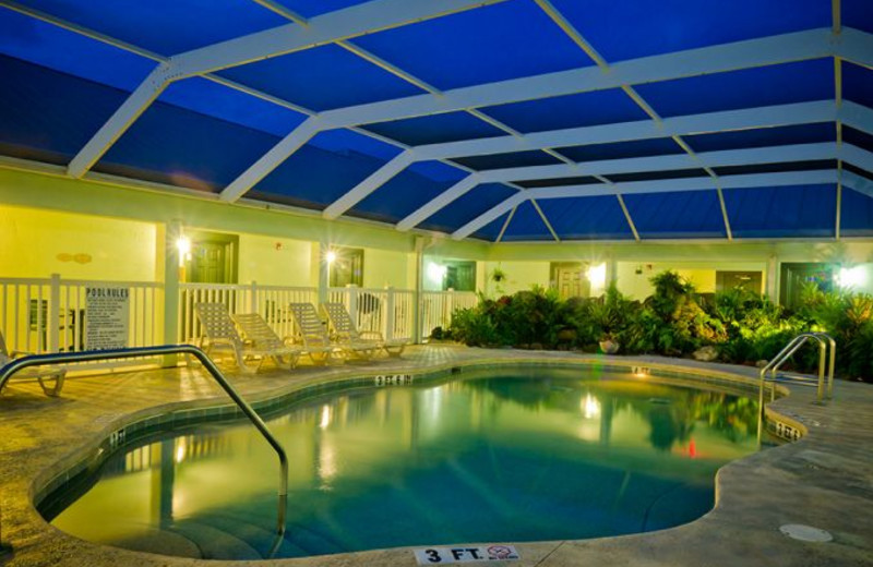 Indoor pool at The Ivey House Bed and Breakfast.