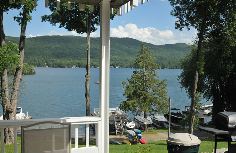 Lake view at Tea Island Resort.