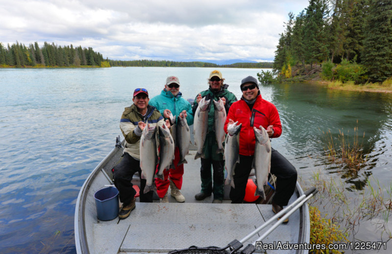 Fishing at Great Alaska Adventure Lodge.