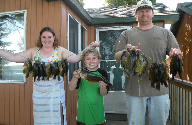 Fishing at Campfire Bay Resort.
