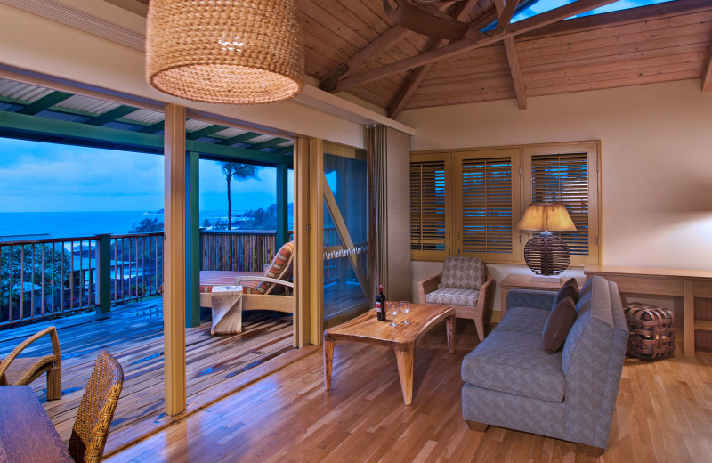 Guest room at Travaasa Hana.