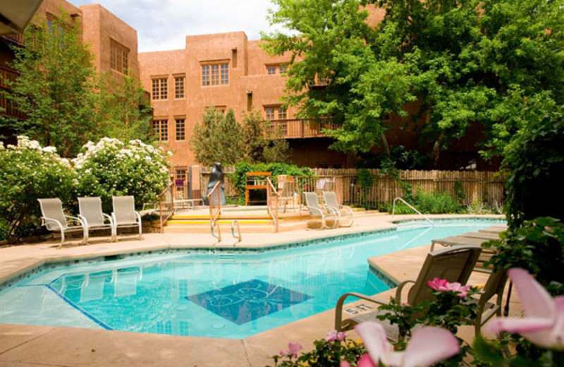 Outdoor pool at Hotel Santa Fe