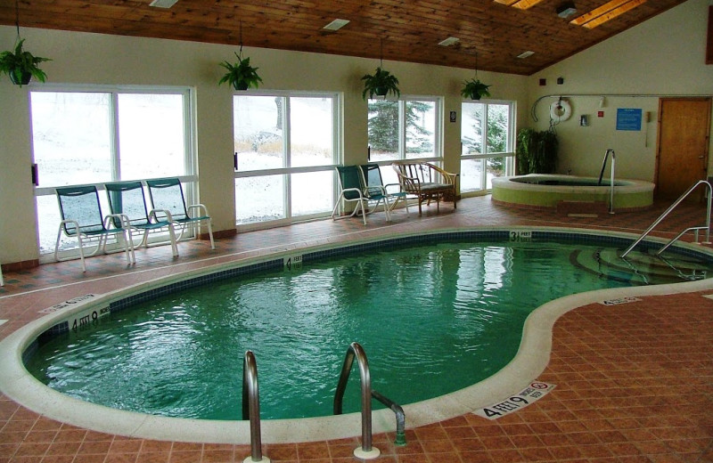 Indoor pool at Hotel Vienna.